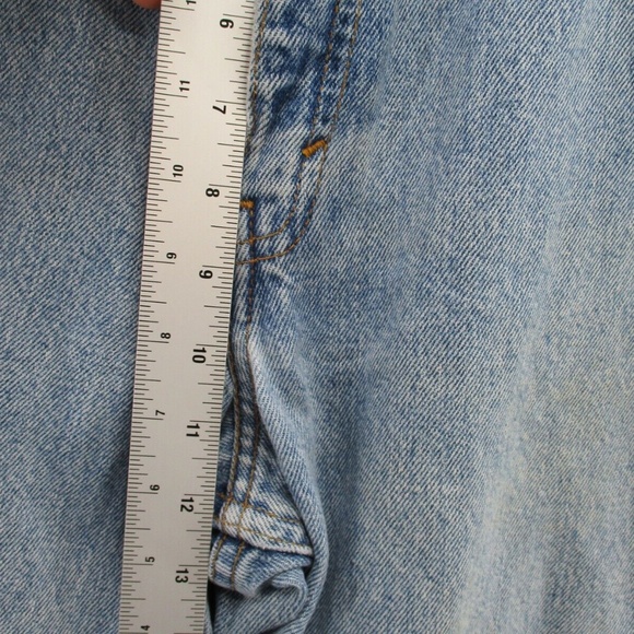 Vintage 1990's Levi's 550 Women's Relaxed Fit Tapered Leg Blue Jeans - Picture 6 of 15